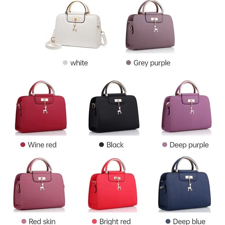 Luxury Women’s Handbag – PU Leather Shoulder Crossbody Bag