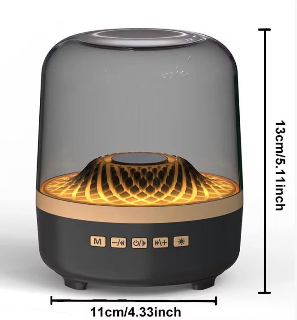 Portable Mini Wireless Bluetooth Speaker with RGB Lamp